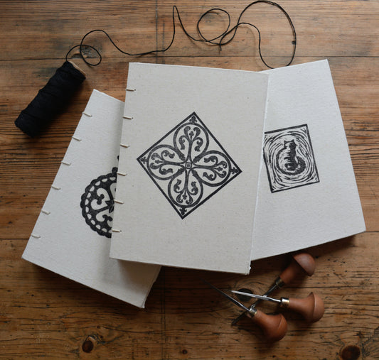 A5 Hardcover Acanthus Church Tile Sketchbook